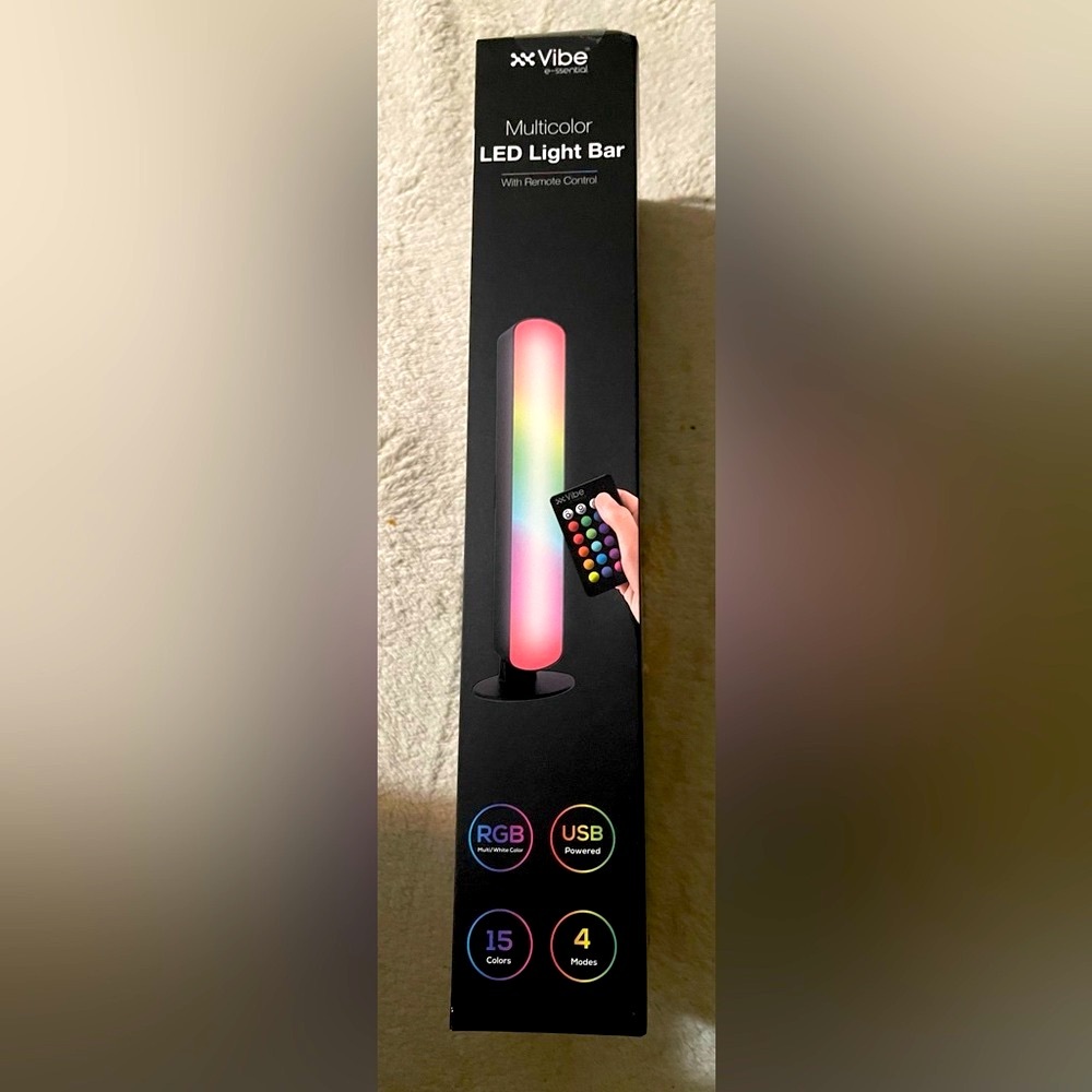 Multicolor Soundbar with remote control